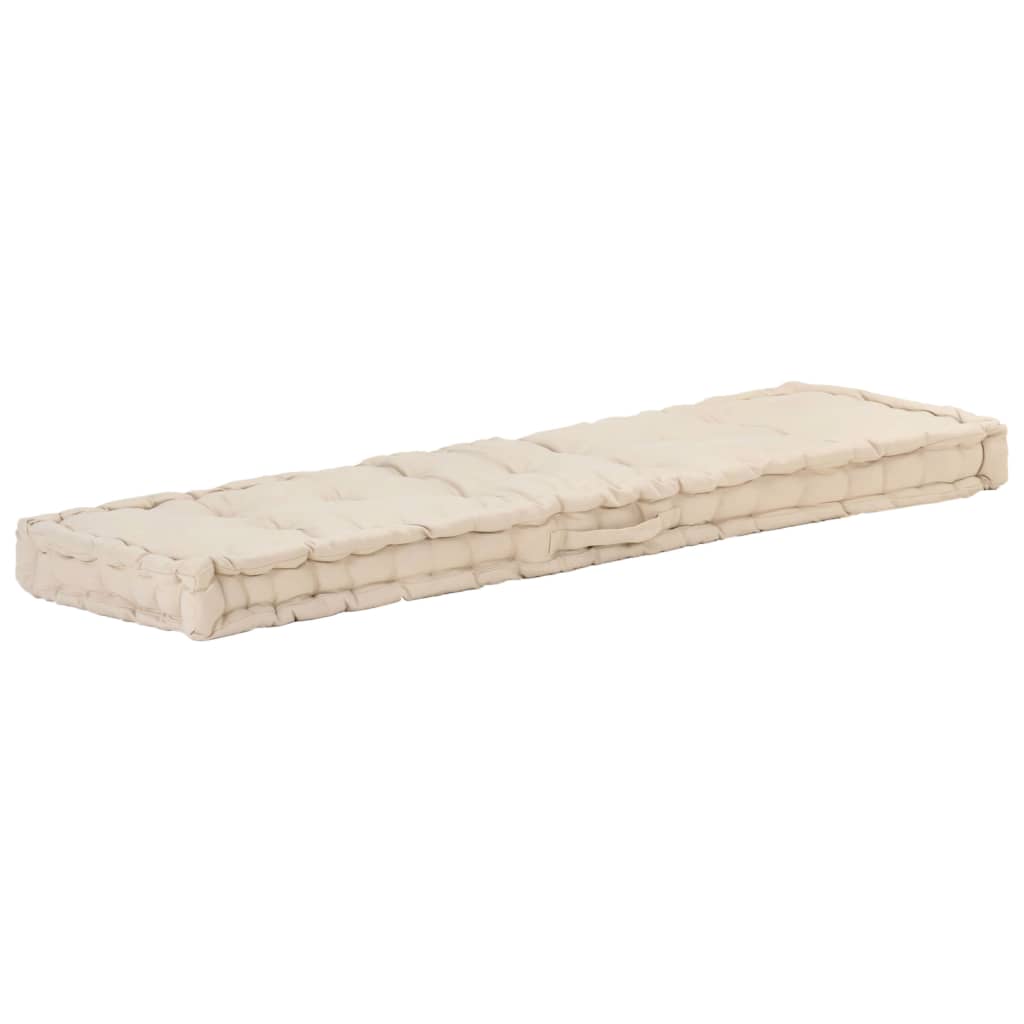 8719883970455_g_en_hd_2 vidaXL Pallet Floor Cushions 2 pcs Cotton Beige - Image 3