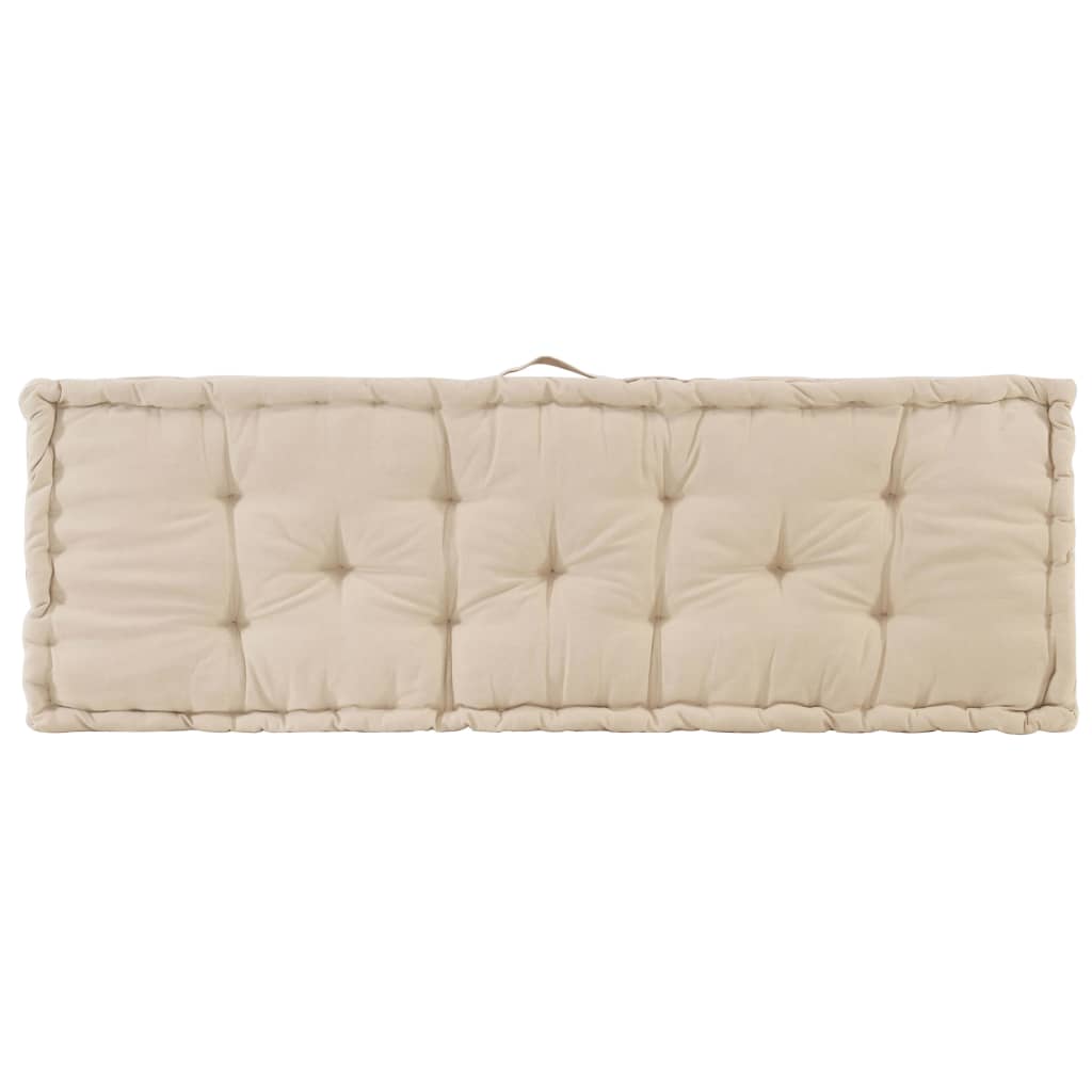8719883970455_g_en_hd_4 vidaXL Pallet Floor Cushions 2 pcs Cotton Beige - Image 5