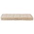 vidaXL Pallet Floor Cushions 2 pcs Cotton Beige - Image 7