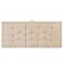 vidaXL Pallet Floor Cushions 2 pcs Cotton Beige - Image 8