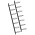 vidaXL Wall-mounted Wine Racks for 14 Bottles 2 pcs Black Metal - Image 3