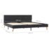vidaXL Bed Frame without Mattress Grey Fabric 183x203 cm King - Image 8