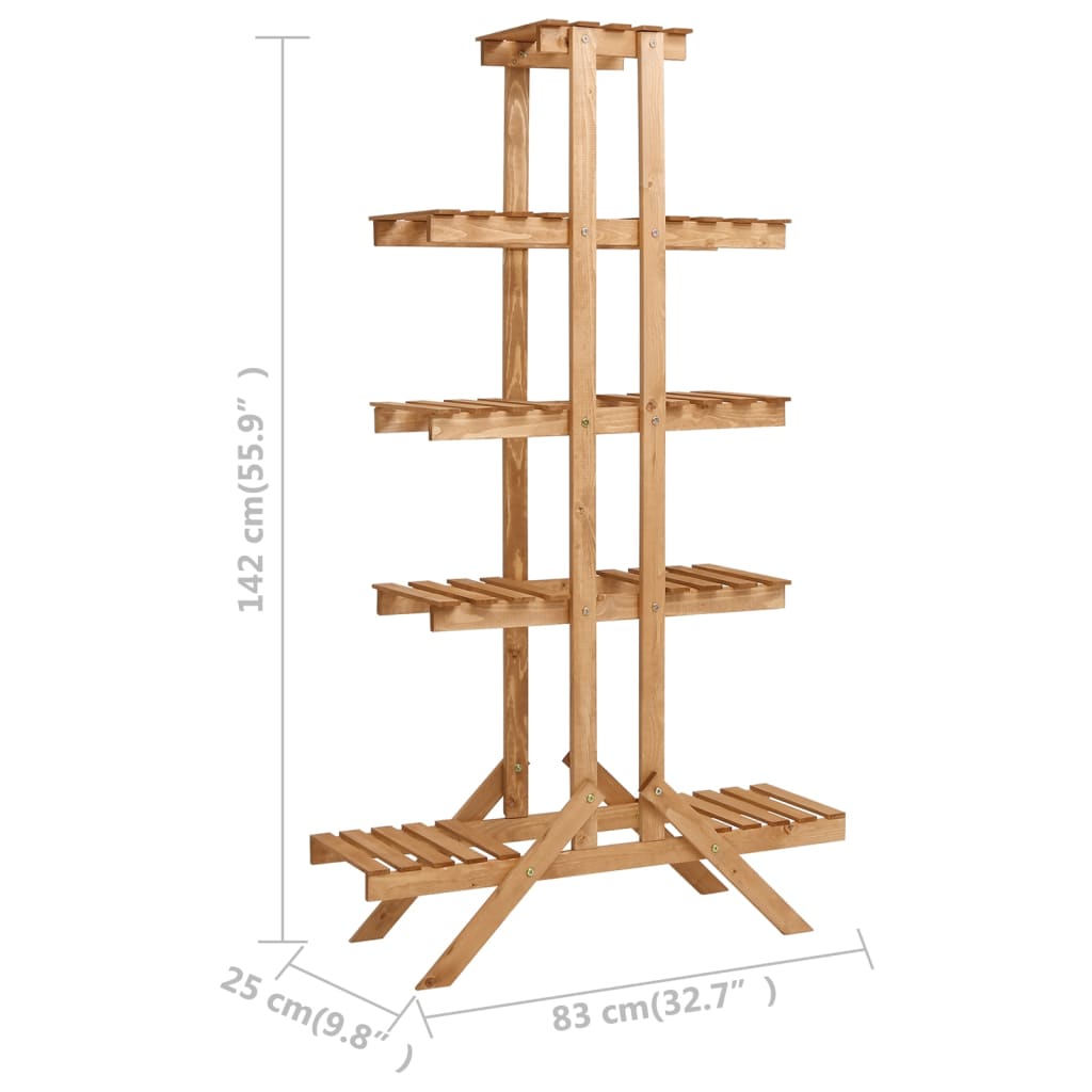 8719883979229_g_en_hd_4 vidaXL Plant Stand 83x25x142 cm Firwood - Image 5