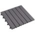 vidaXL Decking Tiles 30 pcs Grey Wash 30x30 cm Solid Acacia Wood - Image 2