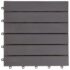 vidaXL Decking Tiles 30 pcs Grey Wash 30x30 cm Solid Acacia Wood - Image 5