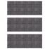 vidaXL Decking Tiles 30 pcs Grey Wash 30x30 cm Solid Acacia Wood