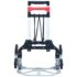 vidaXL Foldable Stair Transport Trolley 70 kg Aluminium Silver - Image 3