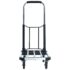 vidaXL Foldable Transport Trolley 150 kg Aluminium Silver - Image 4