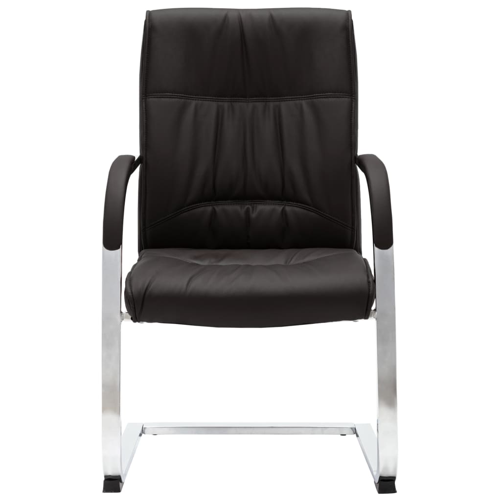 8719883987309_g_en_hd_1 vidaXL Cantilever Office Chair Black Faux Leather - Image 2