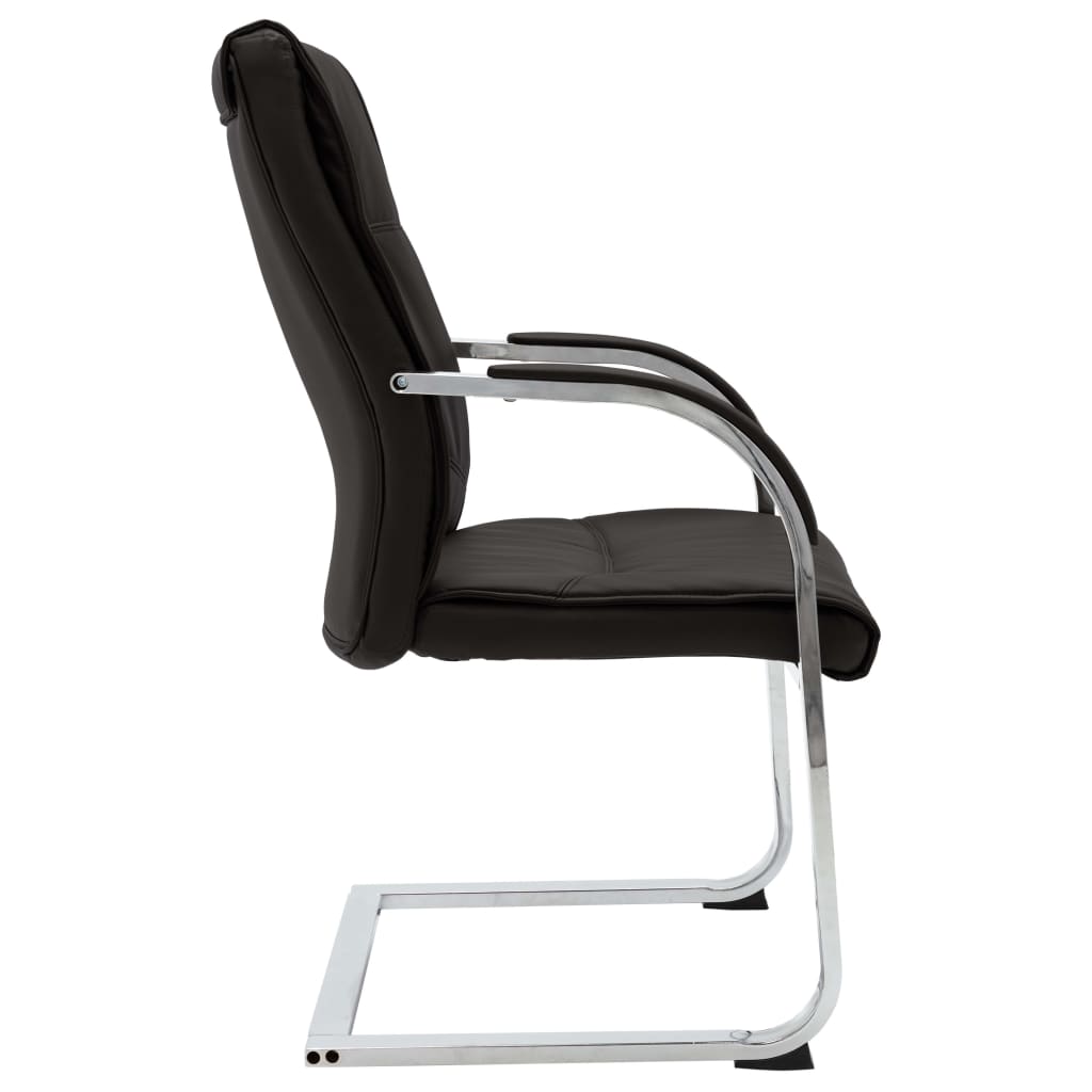 8719883987309_g_en_hd_2 vidaXL Cantilever Office Chair Black Faux Leather - Image 3
