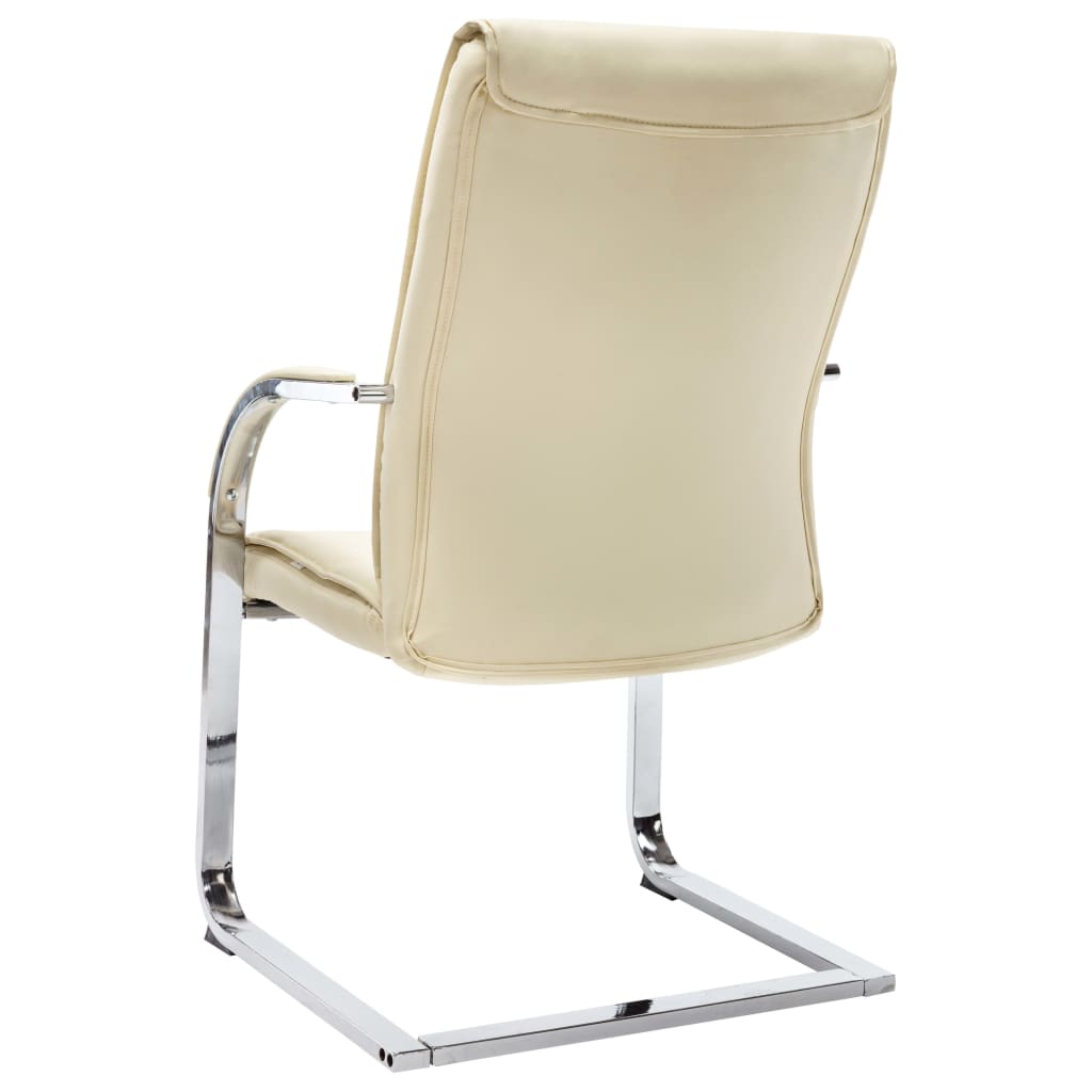 8719883987330_g_en_hd_3 vidaXL Cantilever Office Chair Cream Faux Leather - Image 4