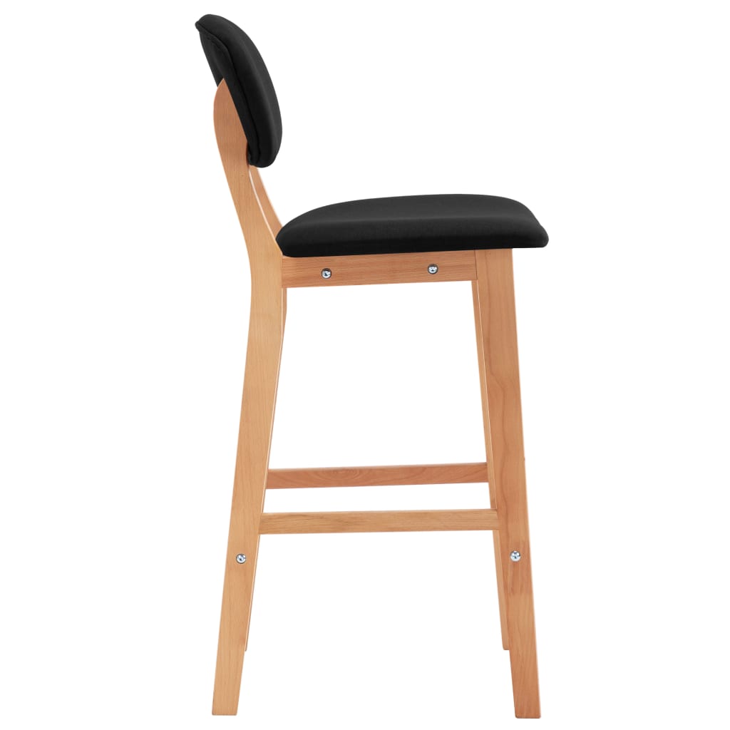 8719883987583_g_en_hd_3 vidaXL Bar Stools 2 pcs Black Fabric - Image 4