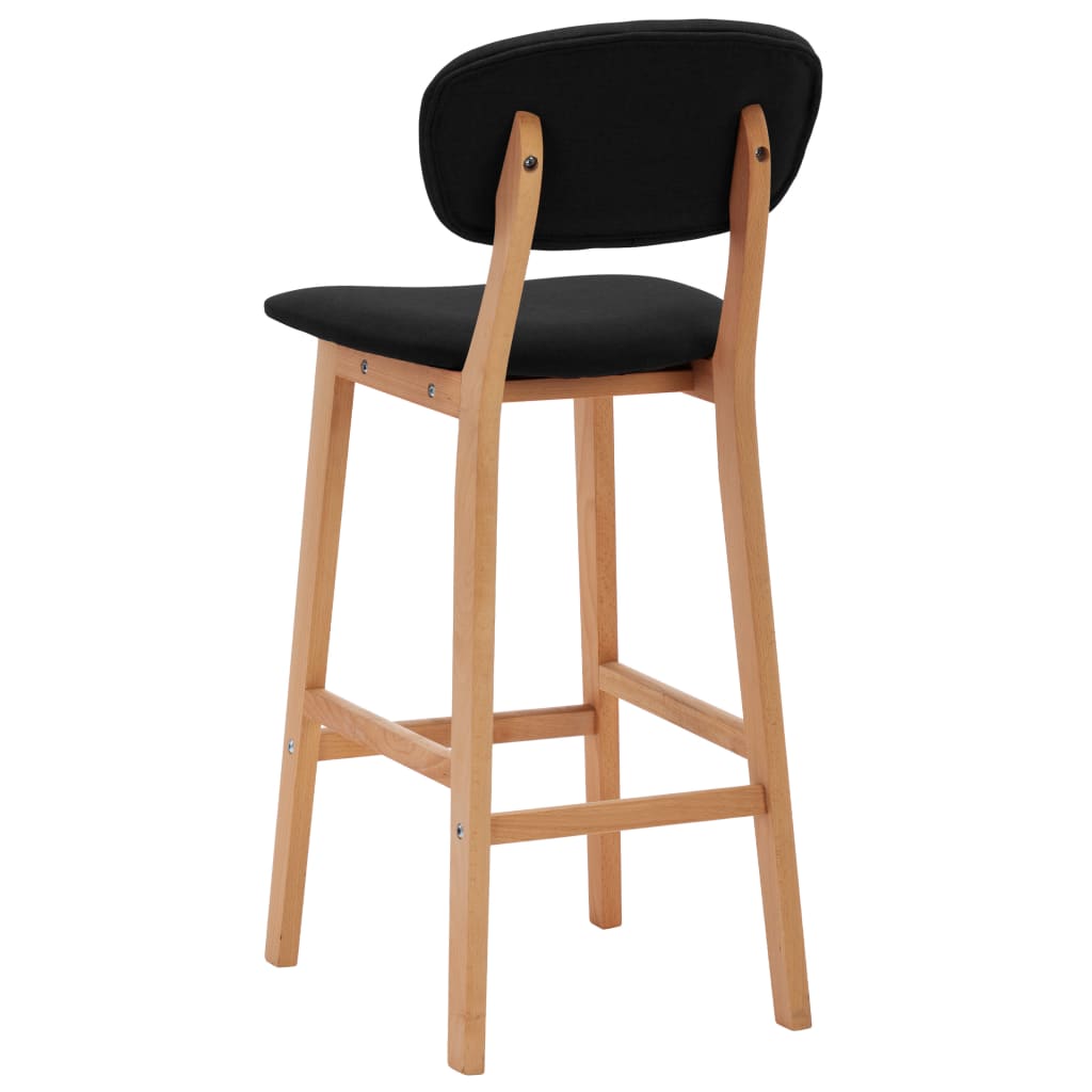 8719883987583_g_en_hd_4 vidaXL Bar Stools 2 pcs Black Fabric - Image 5