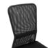 vidaXL Office Chair Black 44x52x100 cm Mesh Fabric - Image 5