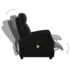 vidaXL Massage Chair Black Faux Leather - Image 3