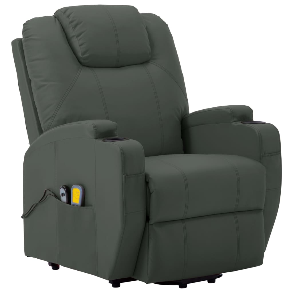 8719883991030_g_en_hd_1 vidaXL Stand up Massage Chair Anthracite Faux Leather - Image 2