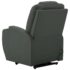 vidaXL Stand up Massage Chair Anthracite Faux Leather - Image 5