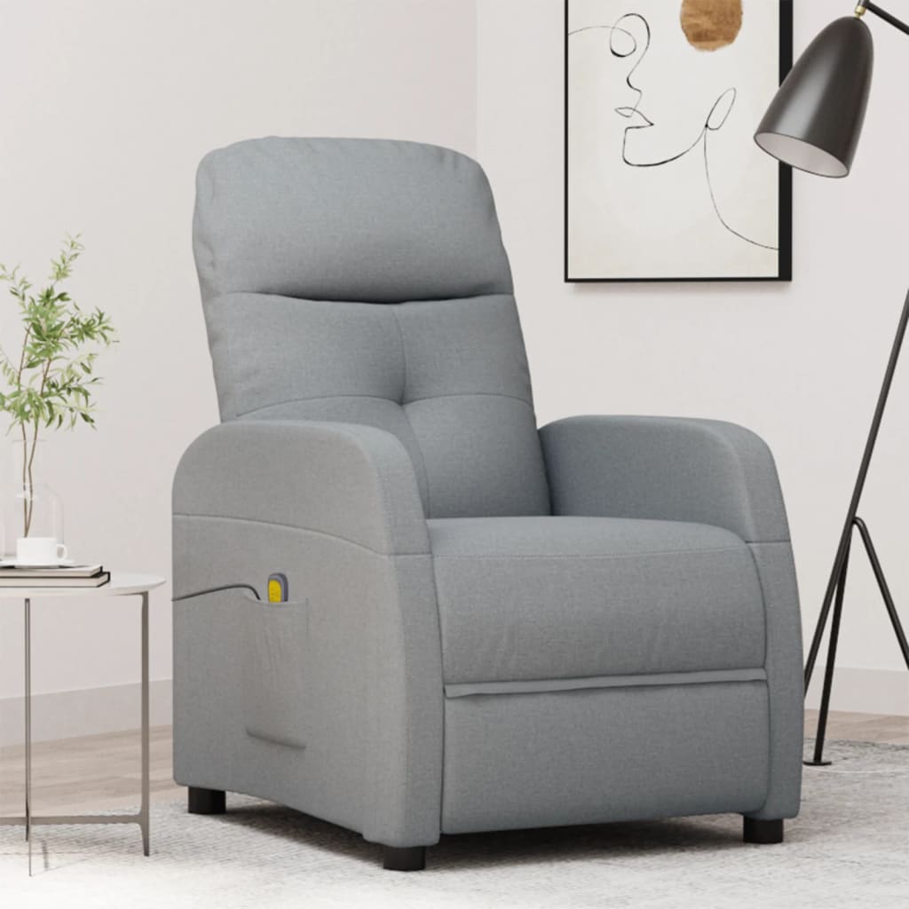 8719883991696_m_en_hd_1 vidaXL Massage Chair Light Grey Fabric - Image 1