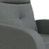 vidaXL Massage Chair Dark Grey Fabric - Image 8