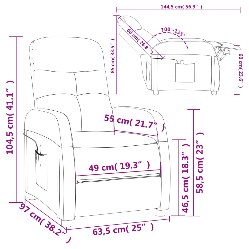 8719883991702_g_en_hd_8 vidaXL Massage Chair Dark Grey Fabric - Image 10