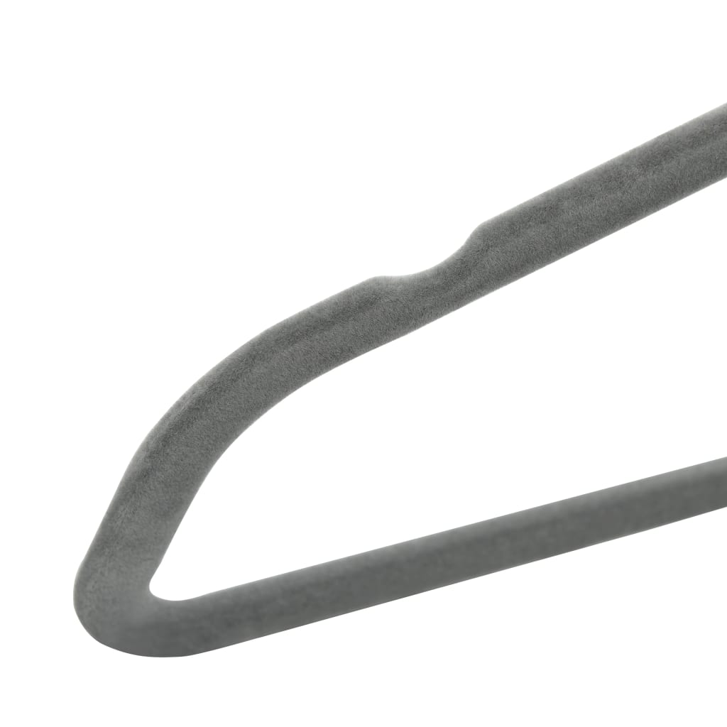 8719883994147_g_en_hd_5 vidaXL 50 pcs Clothes Hanger Set Anti-slip Grey Velvet - Image 6