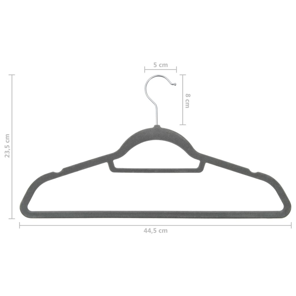 8719883994147_g_en_hd_6 vidaXL 50 pcs Clothes Hanger Set Anti-slip Grey Velvet - Image 7