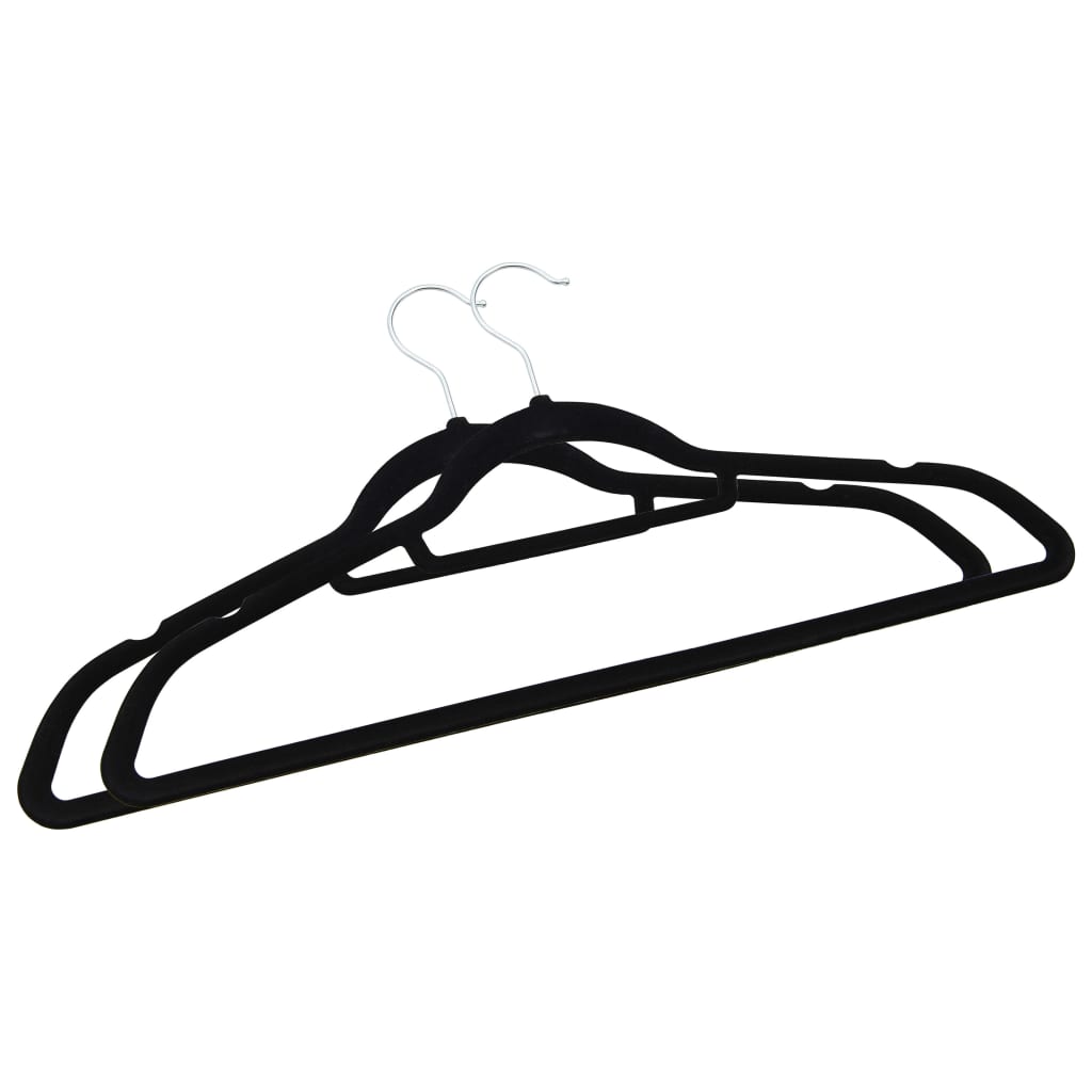 8719883994178_g_en_hd_3 vidaXL 50 pcs Clothes Hanger Set Anti-slip Black Velvet - Image 4