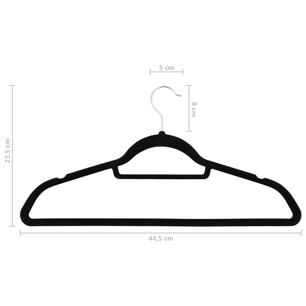 8719883994178_g_en_hd_6 vidaXL 50 pcs Clothes Hanger Set Anti-slip Black Velvet - Image 7