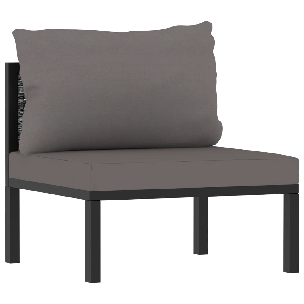 8719883994550_g_en_hd_9 vidaXL 10 Piece Garden Lounge Set with Cushions Poly Rattan Anthracite - Image 10