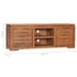 vidaXL TV Cabinet 110x30x40 cm Solid Teak Wood - Image 9
