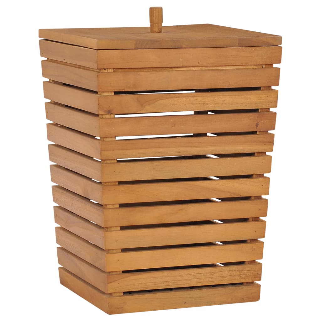 8719883995946_a_en_hd_1 vidaXL Laundry Basket 30x30x45 cm Solid Teak Wood - Image 1