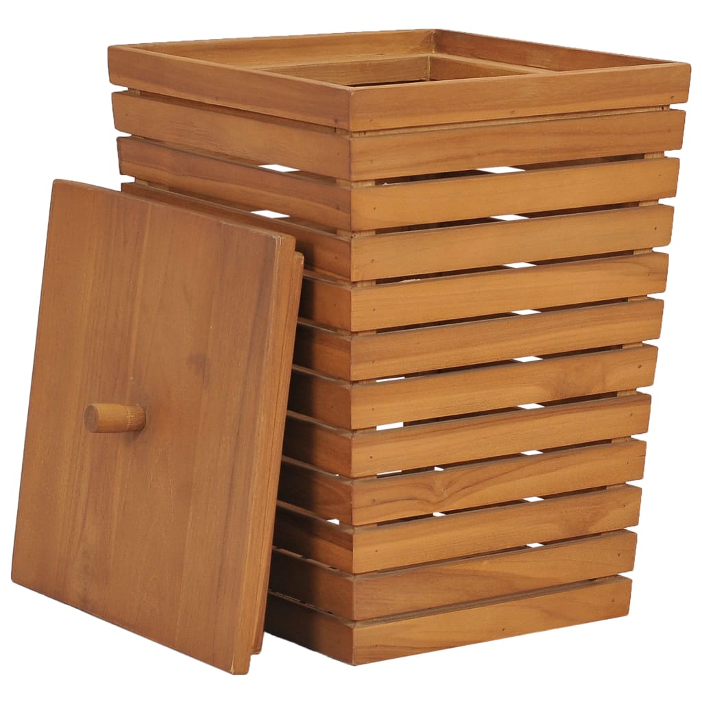 8719883995946_g_en_hd_2 vidaXL Laundry Basket 30x30x45 cm Solid Teak Wood - Image 3