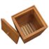 vidaXL Laundry Basket 30x30x45 cm Solid Teak Wood - Image 5
