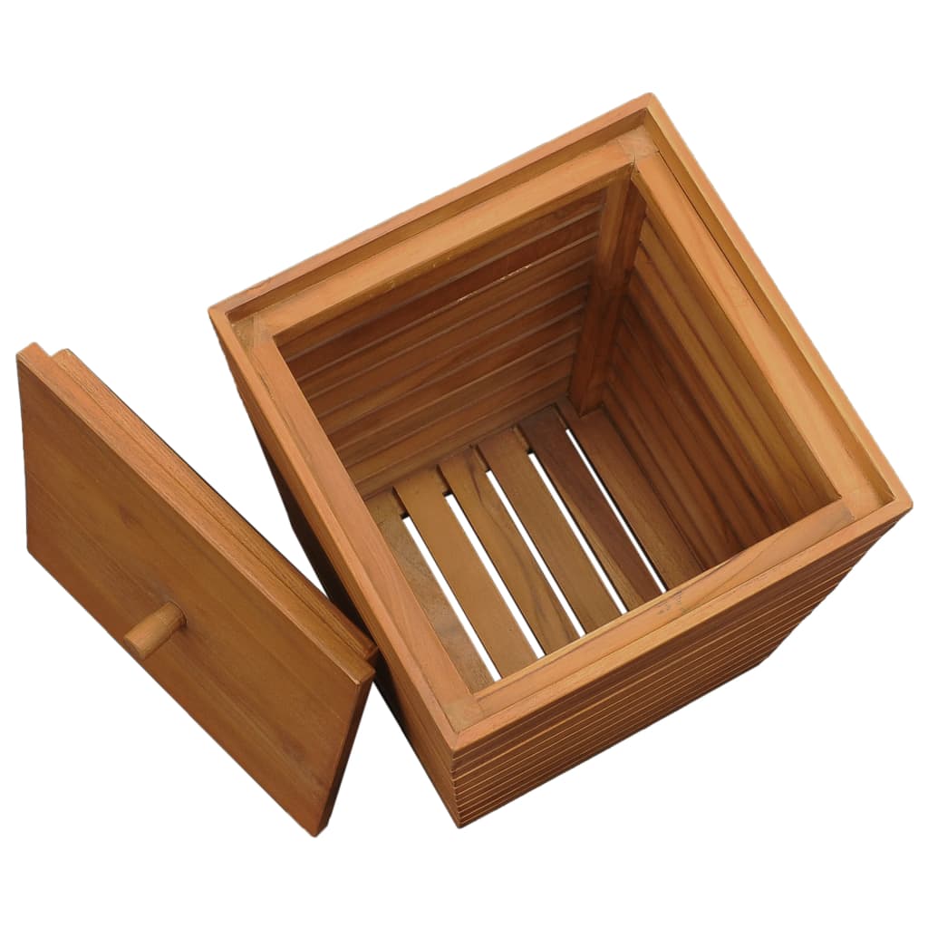 8719883995946_g_en_hd_4 vidaXL Laundry Basket 30x30x45 cm Solid Teak Wood - Image 5