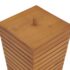 vidaXL Laundry Basket 30x30x45 cm Solid Teak Wood - Image 6