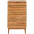 vidaXL Laundry Basket 40x40x70 cm Solid Teak Wood - Image 2