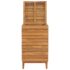 vidaXL Laundry Basket 40x40x70 cm Solid Teak Wood - Image 4
