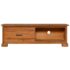 vidaXL TV Cabinet 112x30x37 cm Solid Teak Wood - Image 4