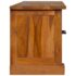 vidaXL TV Cabinet 112x30x37 cm Solid Teak Wood - Image 5