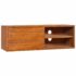 vidaXL Wall-mounted TV Cabinet 90x30x30 cm Solid Teak Wood