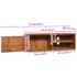 vidaXL Wall-mounted TV Cabinet 90x30x30 cm Solid Teak Wood - Image 12