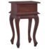 vidaXL Bedside Table Classical Brown 35x30x60 cm Solid Mahogany Wood - Image 5