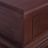 vidaXL Bedside Table Classical Brown 35x30x60 cm Solid Mahogany Wood - Image 7