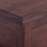vidaXL Bedside Cabinet Classical Brown Solid Mahogany Wood - Image 7