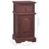 vidaXL Bedside Cabinet Classical Brown Solid Mahogany Wood - Image 9