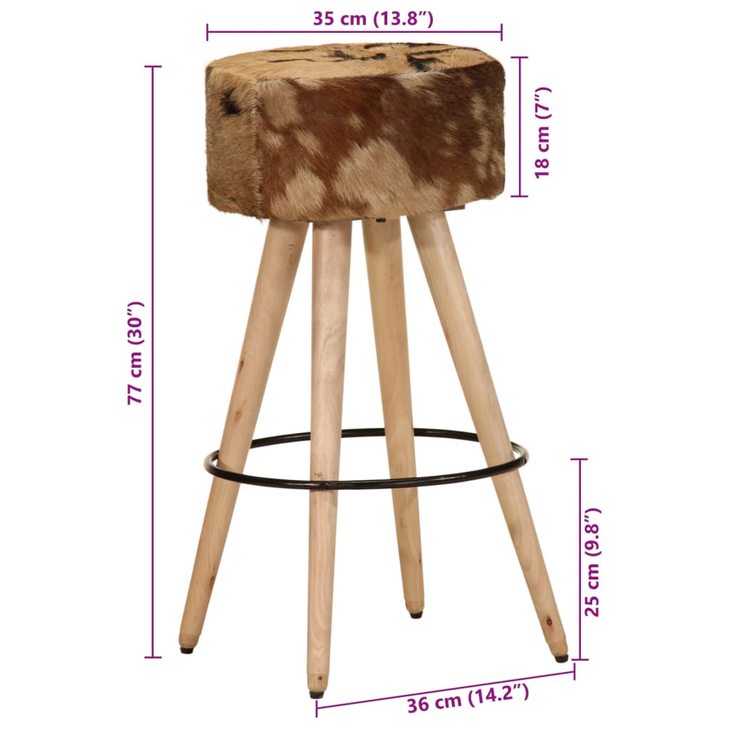 8719883996479_g_en_hd_6 vidaXL Bar Stools 2 pcs Brown Rough Mango Wood and Real Leather - Image 7