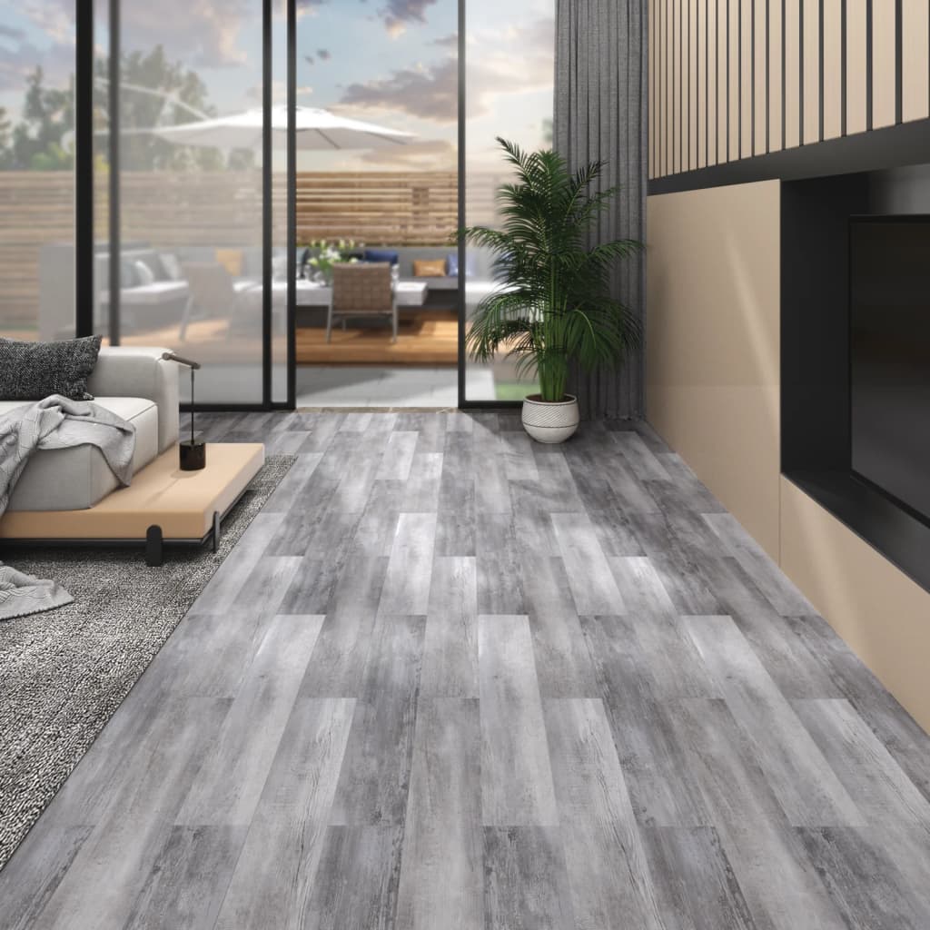 8719883997964_m_en_hd_1 vidaXL PVC Flooring Planks 5.02 m² 2 mm Self-adhesive Matt Wood Grey - Image 1