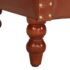 vidaXL Armchair Brown Real Goat Leather - Image 7