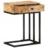 vidaXL U-Shaped Side Table 45x30x61 cm Solid Mango Wood - Image 2