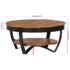 vidaXL Coffee Table 65x65x32 cm Solid Acacia Wood - Image 8